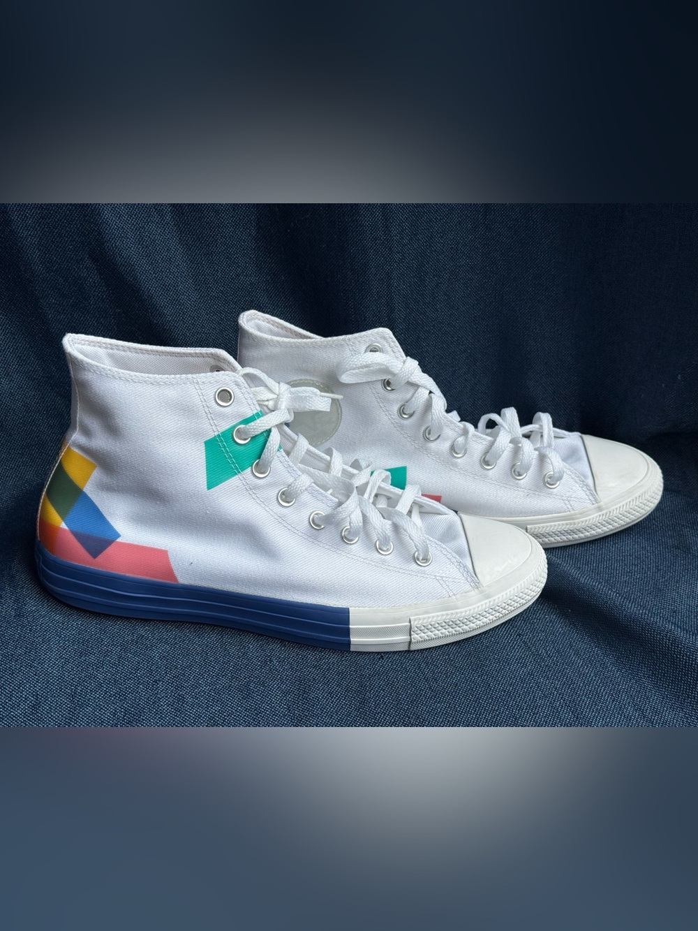2020 Converse Chuck Taylor All Star High Space Racer White Men's 10